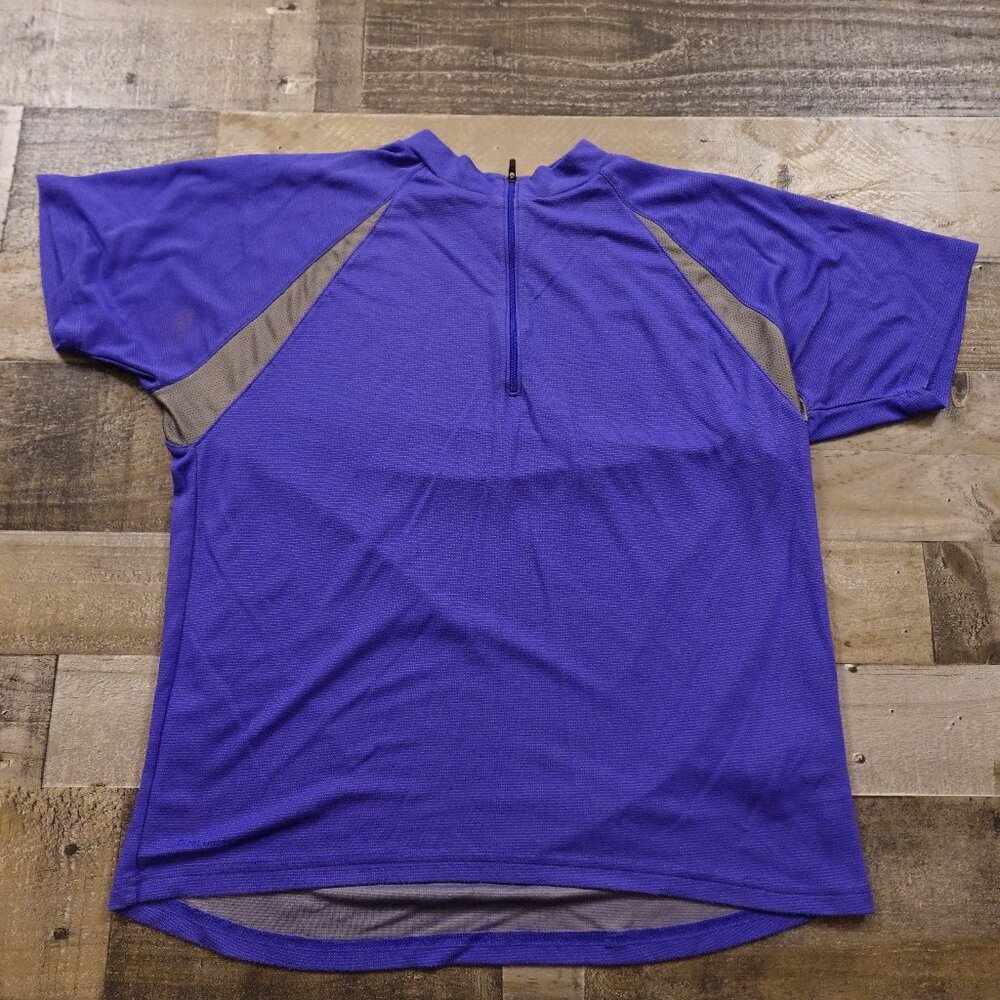 Nike ACG base layer quarter zip shirt men's medium blue vintage